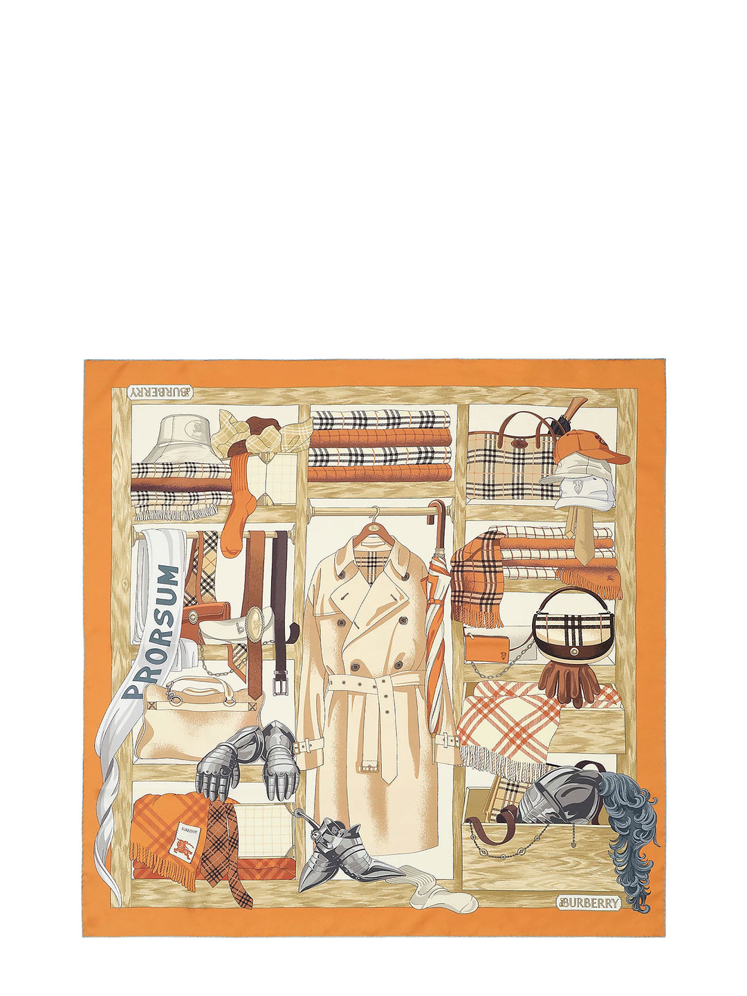 Burberry Scarfs - Pumpkinorange | 1ea22ff0a4581f0838d6735ac30344ab696bac46