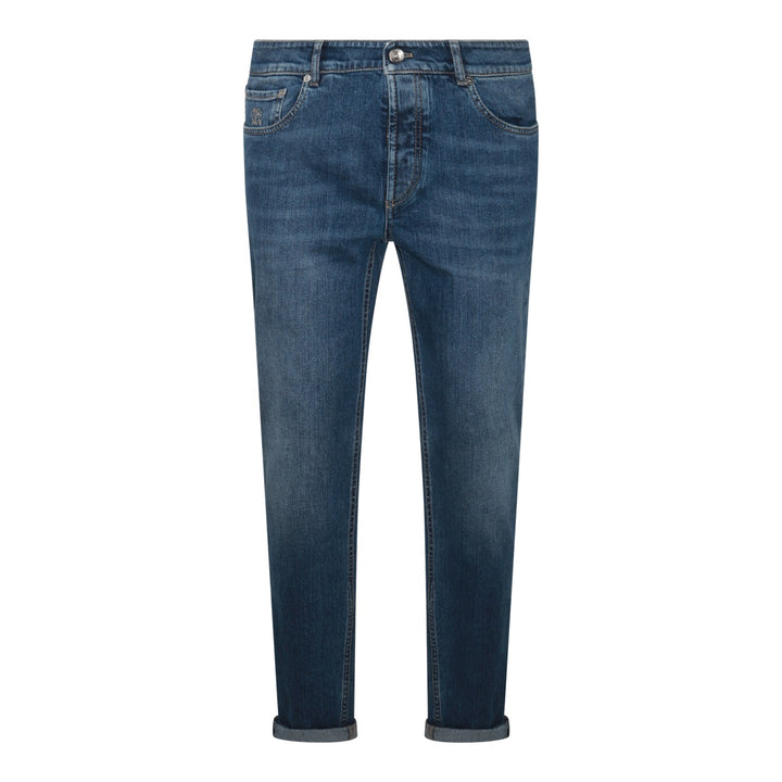Brunello Cucinelli Jeans - MID BLUE | a096c92911113f8f1e6e6a6fce790911e57ef77d