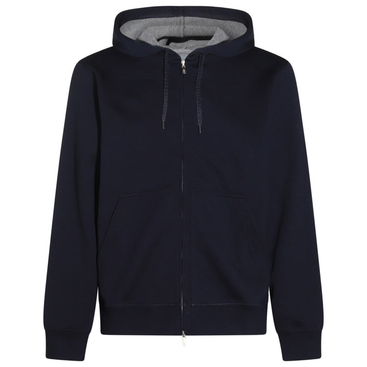 Brunello Cucinelli Sweaters - Blue and green | 33931b0a9f77368a13b14e1df7185b863f3b65d7