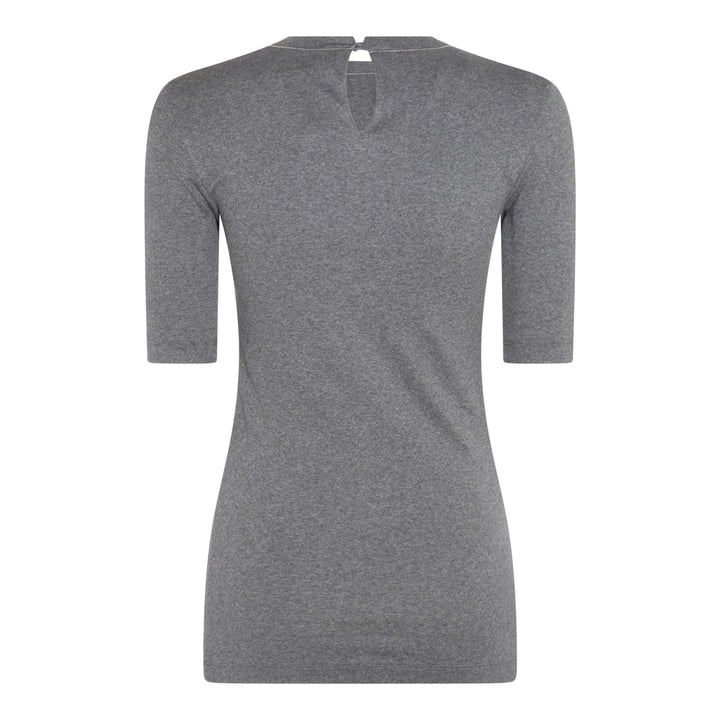 Brunello Cucinelli T-shirts and Polos - Blacks and greys | 945dc306d7f0e6fb88a671b56011b6f0e7dc447b