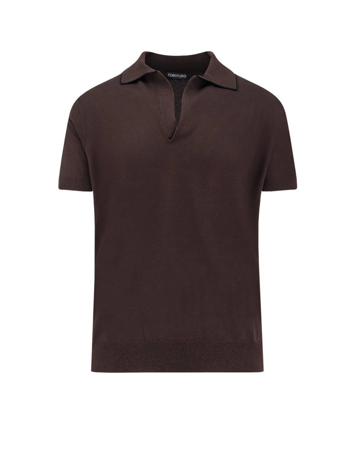 Tom Ford T-shirts and Polos - Brown | 87b39d31ac5d5aef77c97e91c3b53ccbd66813f6