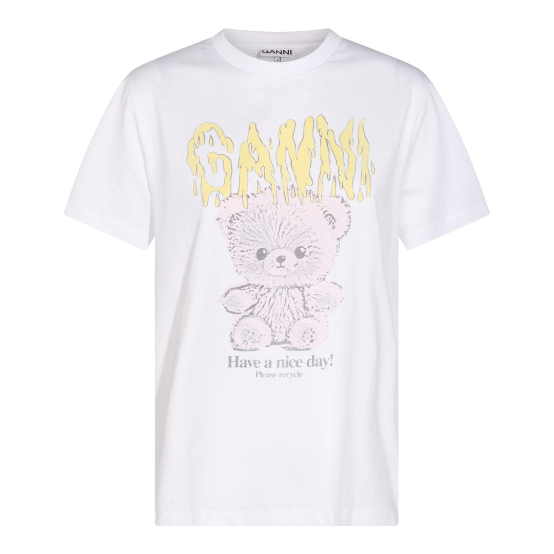 Ganni T-shirts and Polos - Light and natural | d35ddb0529bca7d677fb713714187043bcf2e43f
