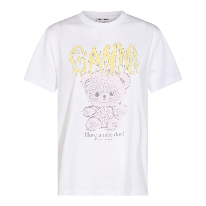 Ganni T-shirts and Polos - Light and natural | d35ddb0529bca7d677fb713714187043bcf2e43f