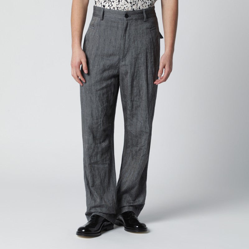 Dries Van Noten Pants - Black | 4697f3433b9974561dfe764a6b794670988083e8