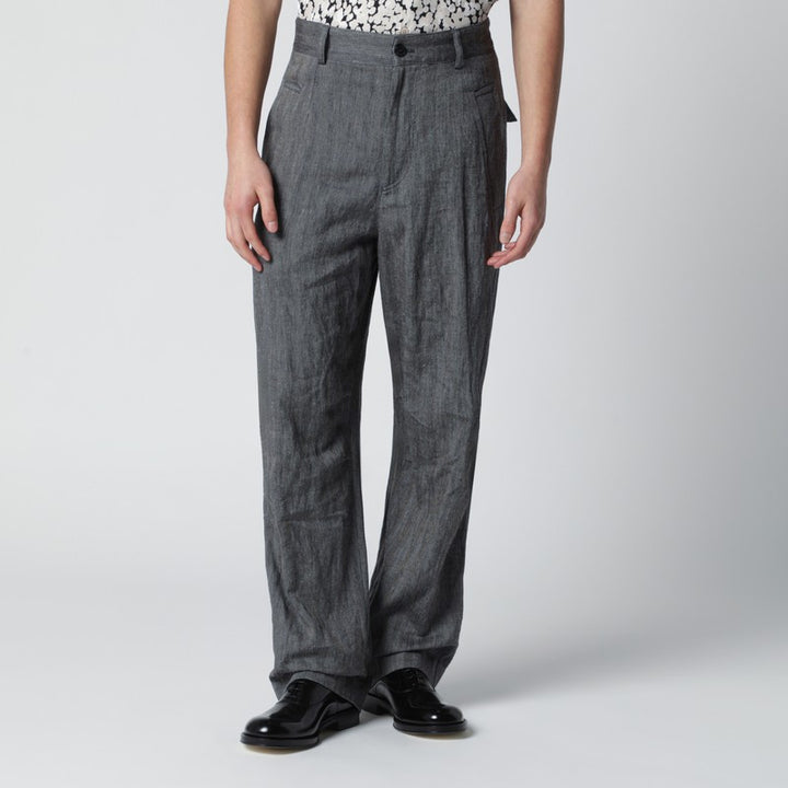 Dries Van Noten Pants - Black | 4697f3433b9974561dfe764a6b794670988083e8