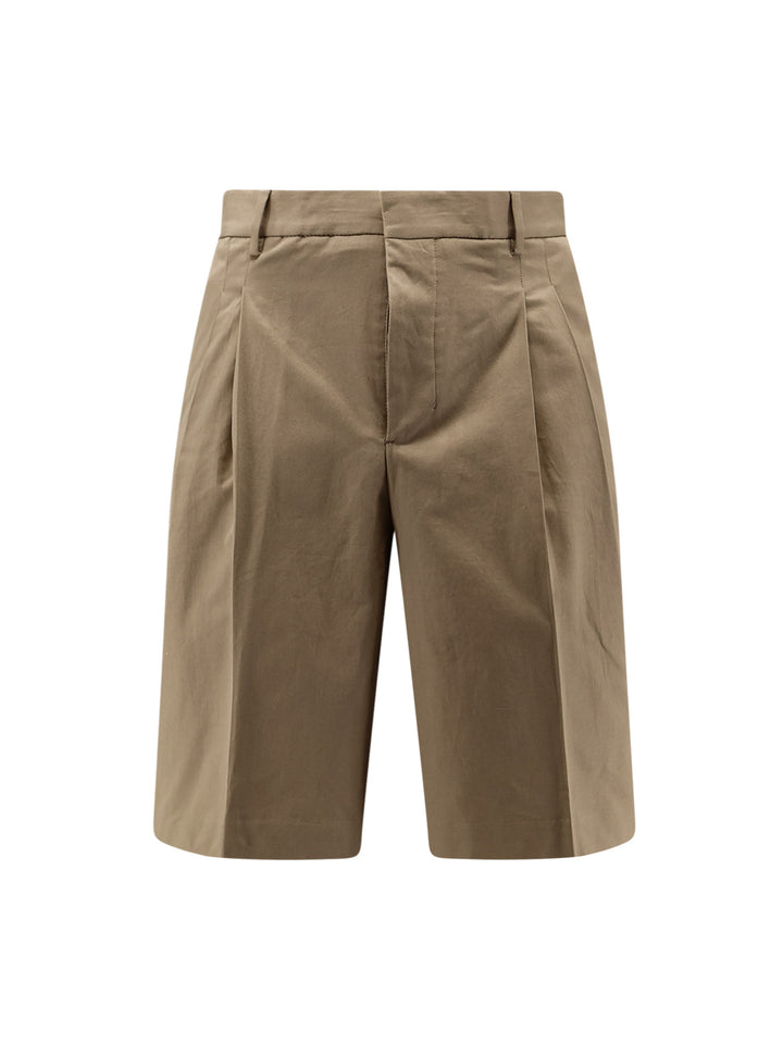 Ami Paris Shorts - BEIGE TAUPE | 1460309e5edadc9fb28e0532118d32abad291e4c