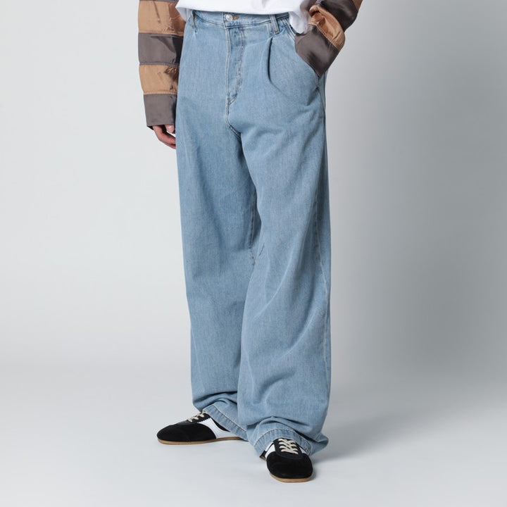 Dries Van Noten Pants - Light Blue | b26791a21bacca3385fc8b3983d98a35496eb4b5