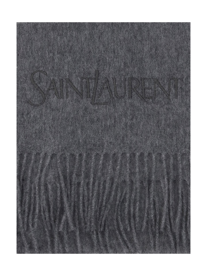 CASHMERE STOLE WITH SAINT LAUR