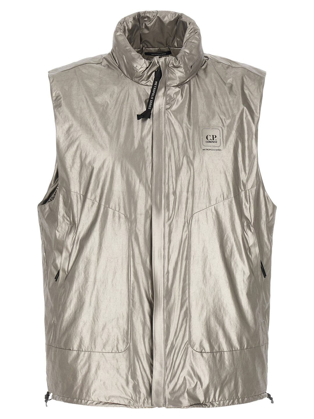 C.P. Company The Metropolis Series Gilet - Silver | 2fea2fd3a55bafaa49d12ff793cc9fd7cb964762