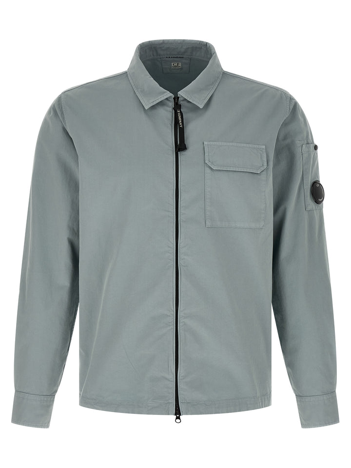 C.P. Company Lente Shirt and Blouse - Light Blue | d2792ee229442686c0b8491f9d286552223362ec