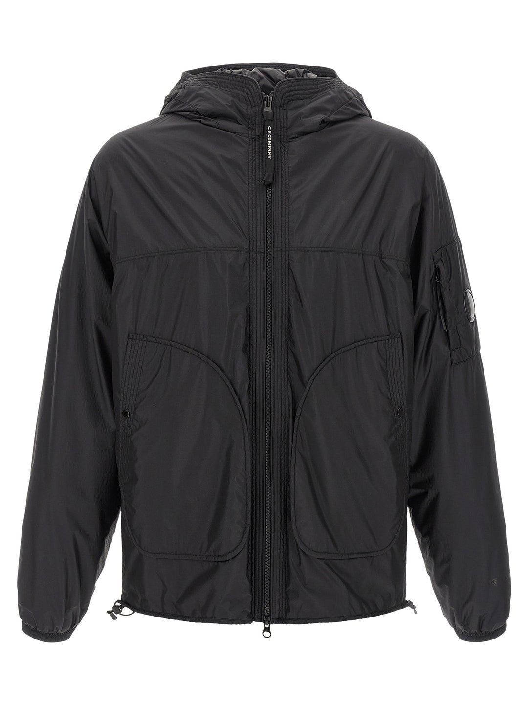 C.P. Company Nada Shield Puffer Jackets - Black | e20cf3bac708051230374a569ca0cccd36b44605