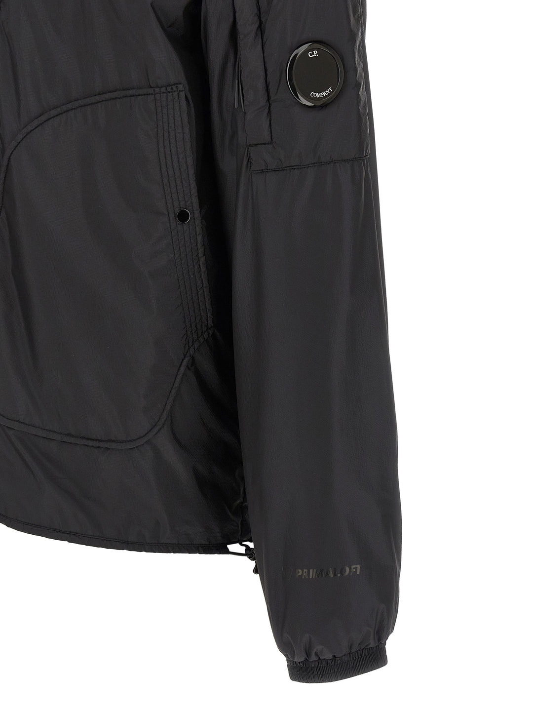 C.P. Company Nada Shield Puffer Jackets - Black | f8e4638069c6d8d87095ce6e21b488e8b9f2954a