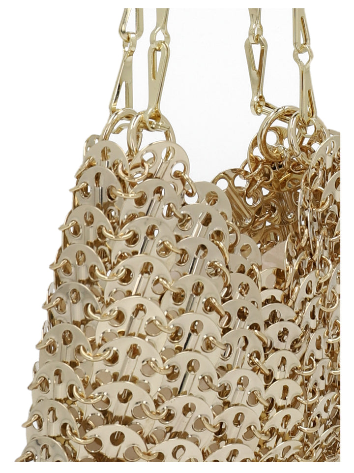 Paco Rabanne 1969 Nano Shoulder Bags - Gold | e7d96551887fd134fa6e5016cfa0e71d2acf64b1