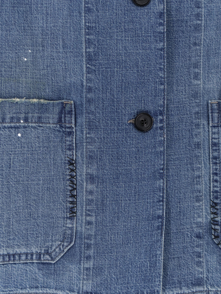 Maison Margiela Shirts - Medium blue vintage | 859cdcc3e238809ae5ae04170d2ec4a56ae0bf4e
