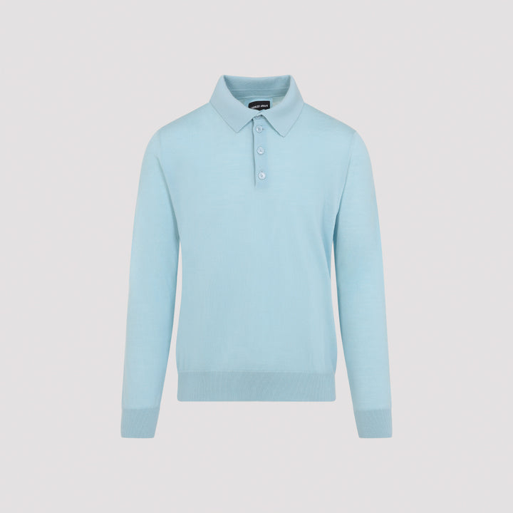 Giorgio Armani Sweater - Blue | eb47cac25fdc6873051acfbadd13e48b936c0958