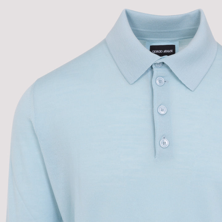 Giorgio Armani Sweater - Blue | aa3cb88026e4e46cb7debe135a46950358156663