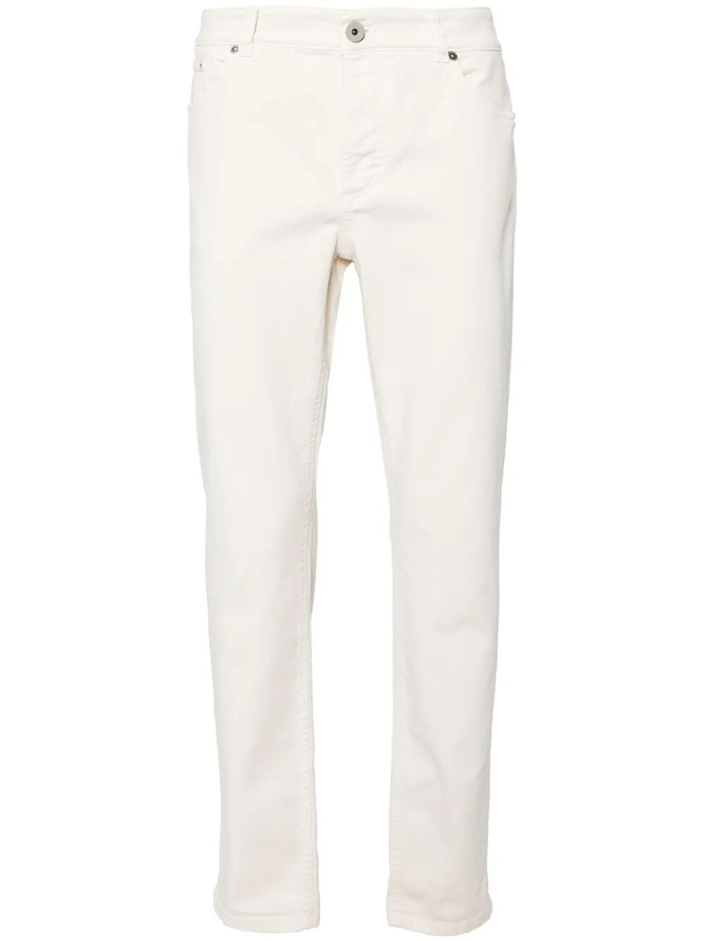 Brunello Cucinelli Straight leg - White | ddfbbd31a45197eea657fc96a4f11b3967565fb5
