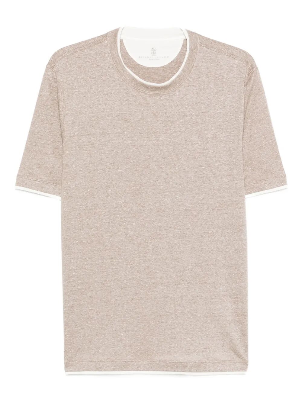 Brunello Cucinelli T-shirts - Brown | 285c5f9eefc3f58eb538728e12754e2f7bf9be19