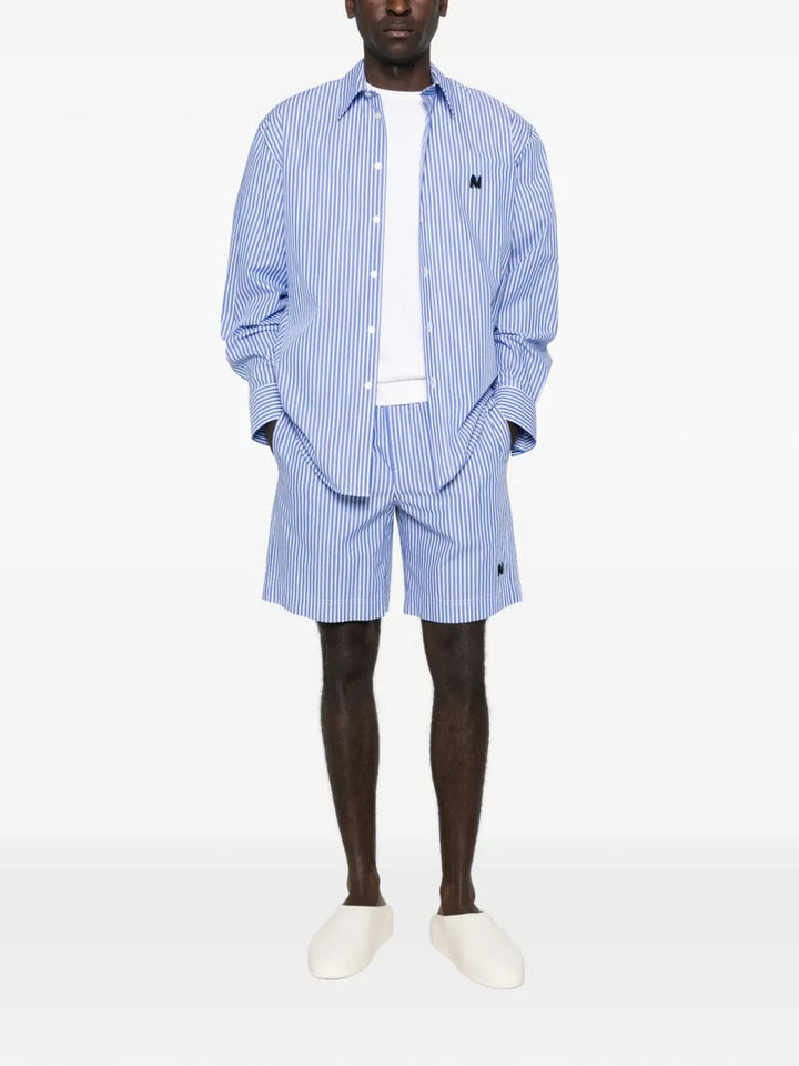 Msgm Striped - Blue | 0a15fdc54f4fa58b7f6060ae95b417c9dc7df28d