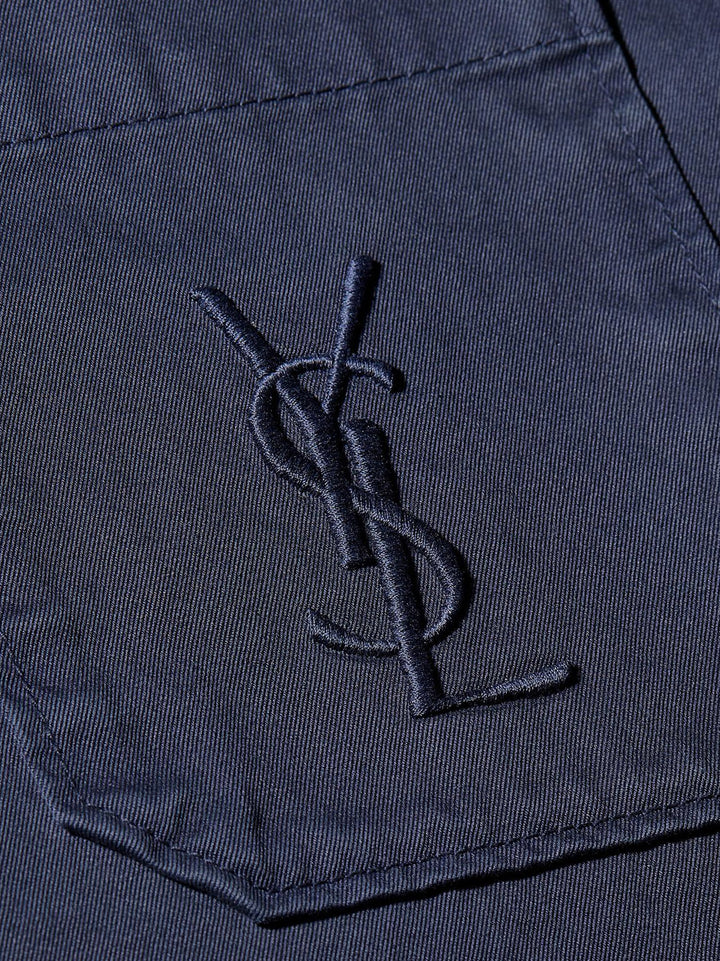 Saint Laurent Shirts - FRENCH NAVY | 7be620bd549fc12169486cece5b7e3aa0f8dfc05