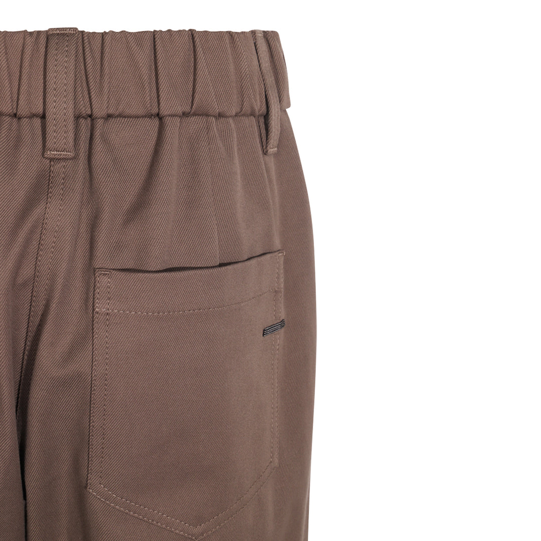 Brunello Cucinelli Trousers - Brown | 89c6f09f097a7b70e5ff3769c2c0ac0658998be5