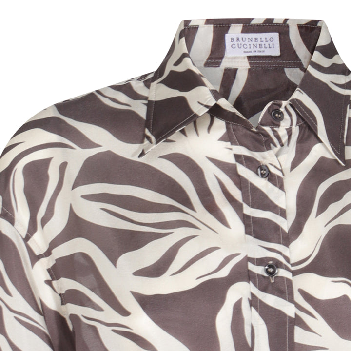 Brunello Cucinelli Shirts - MARRONE/PANAMA | 7997fee58ba4ce318a6b765f5a8126e20145b35e