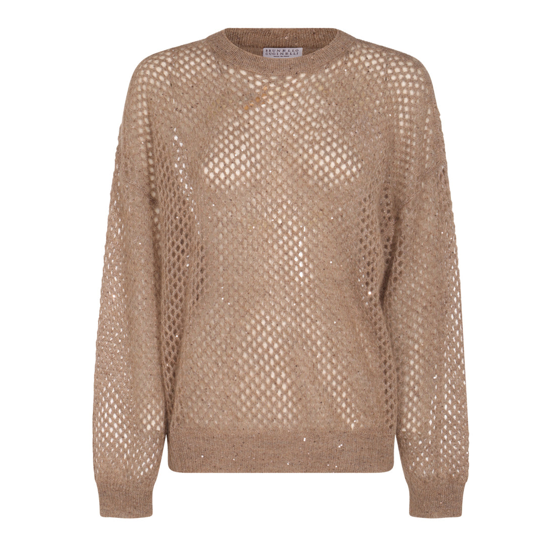 Brunello Cucinelli Sweaters - BROWN CALDO | c4c0da515ff4fb0e42b1b316a61a08177b705169