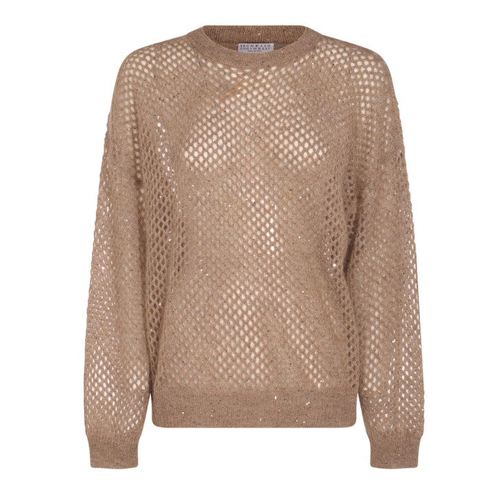 Brunello Cucinelli Sweaters - BROWN CALDO | c4c0da515ff4fb0e42b1b316a61a08177b705169