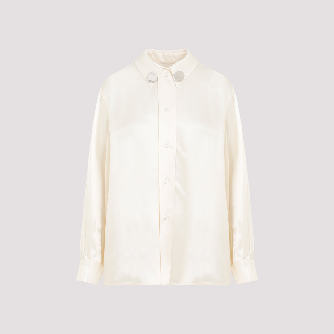Jil Sander Shirts - Nude & Neutrals | e24d1acf9490afa4be19b88192eda3415a252b18