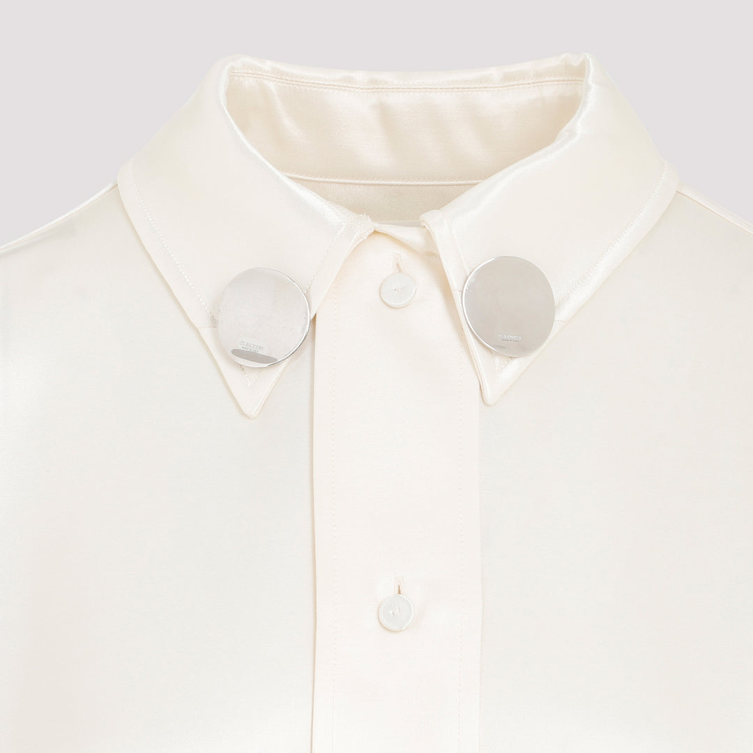 Jil Sander Shirts - Nude & Neutrals | 073bfa594e8da679e67e9a10cef01d43f2a38e9a