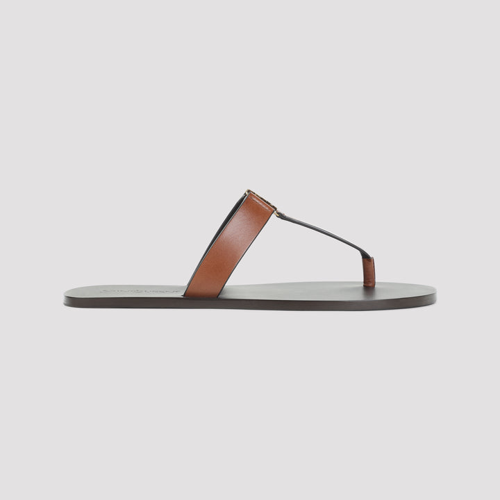 Saint Laurent Sandals - Brown | 741ed4113dfe8c3cb716b695581cd339b24f9261