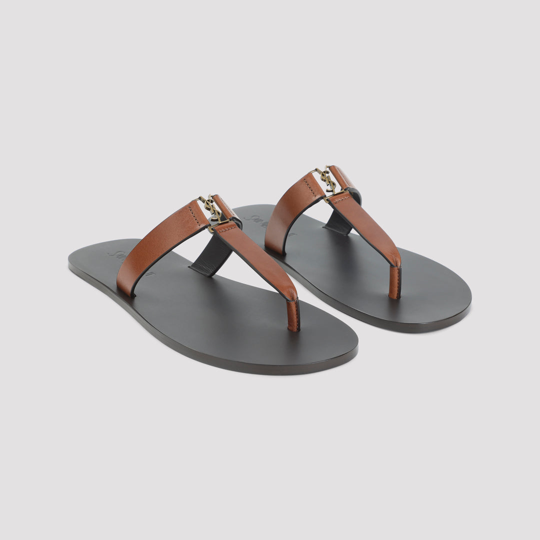 Saint Laurent Sandals - Brown | af56bf6fce187d794f04dd835706d25e9db98bb7