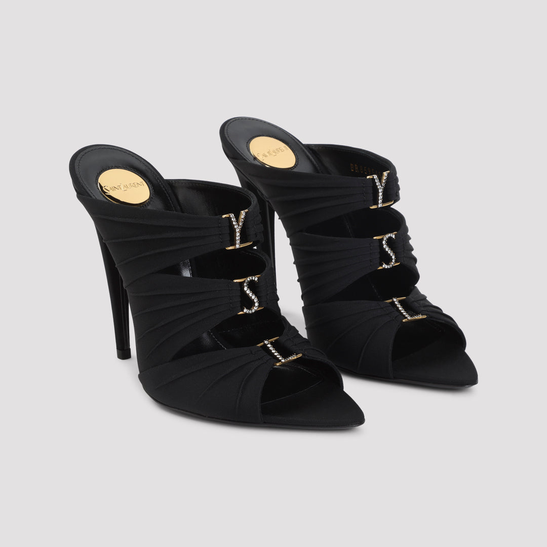 Saint Laurent Sandals - Black | 1e51a20b3e6c9572aa62d5ee609e0aad5626ffa5