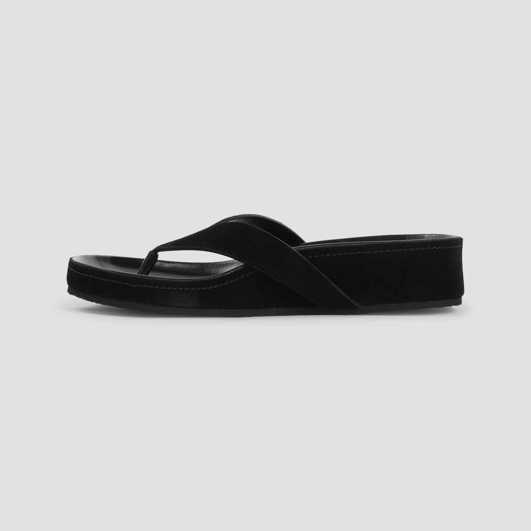 Phoebe Philo Flip flops - Black | edf555515b8226a9524e4d2c4e6952064d709204