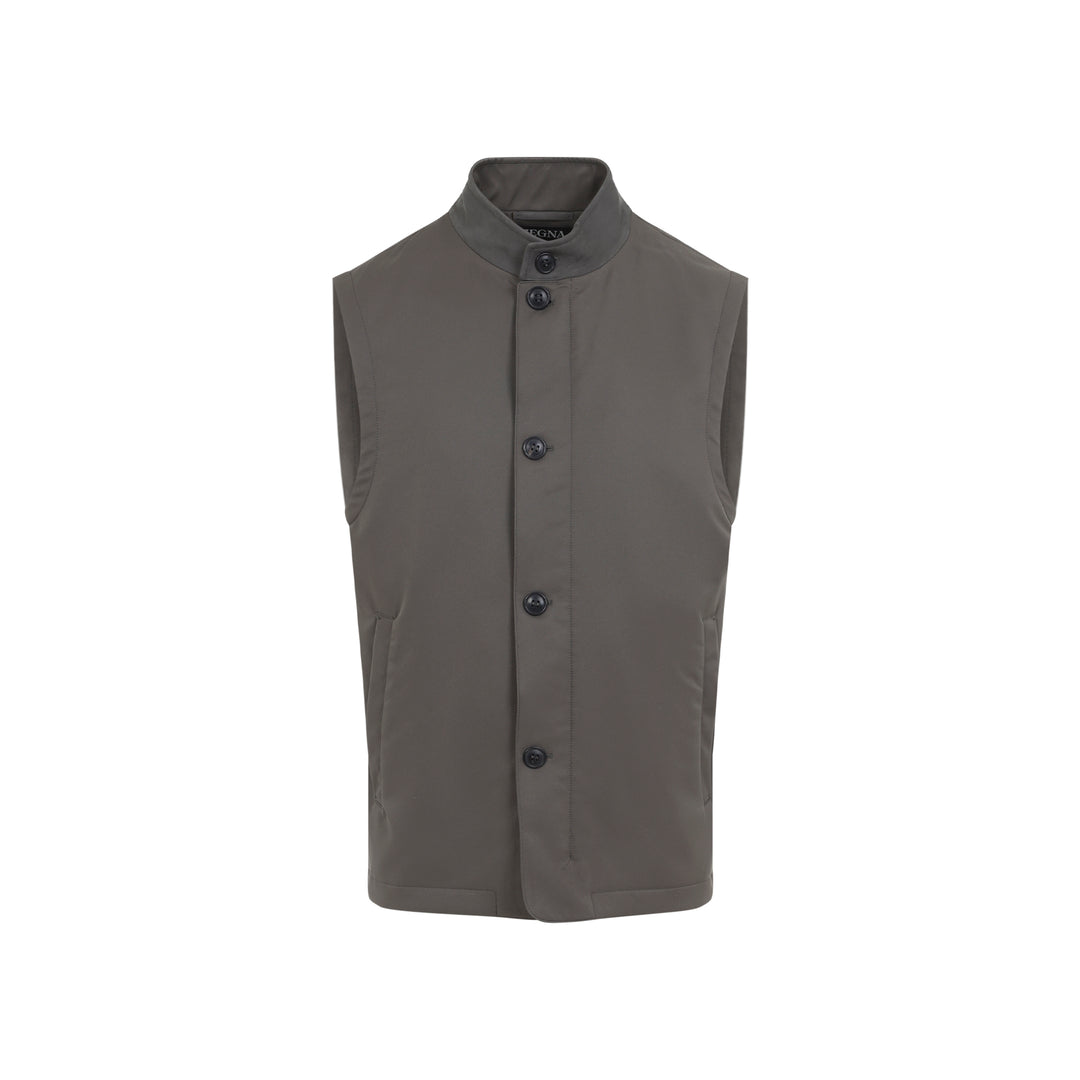 Zegna Gilet - Grey | f41503ef1724007a5920f7cdad74bde0d21da8cb