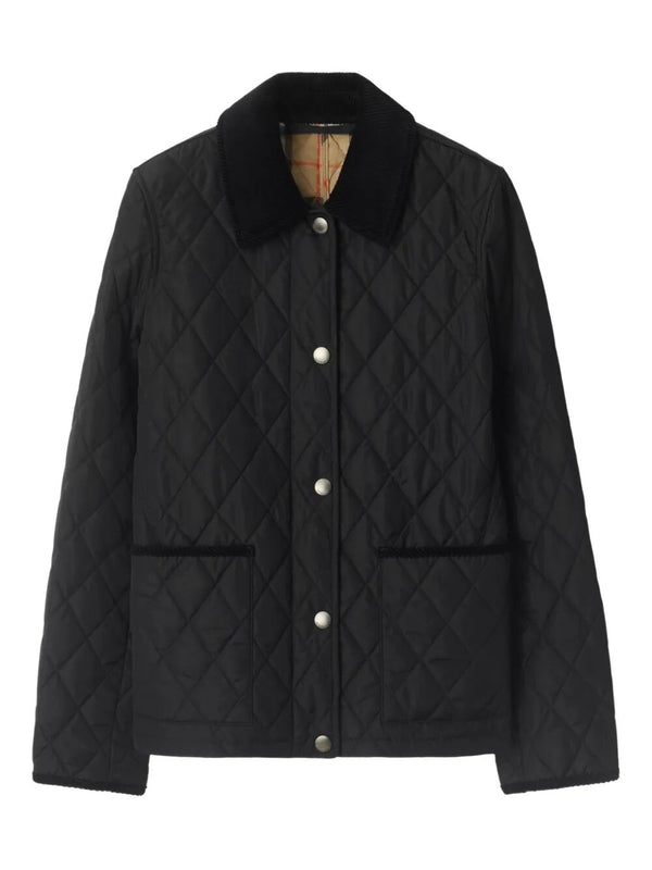 Check Lining Quilted Nylon Dorset Jacket