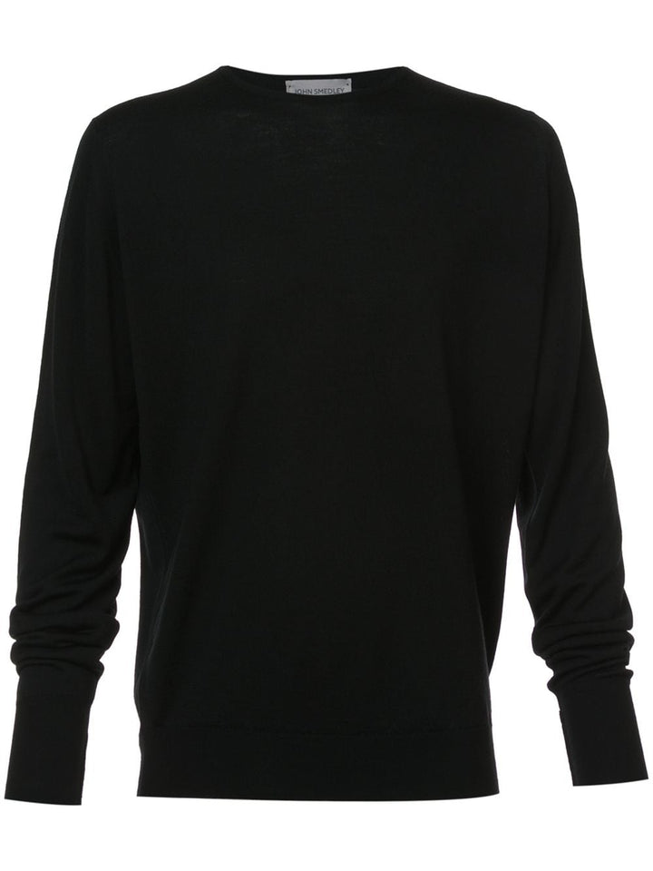 John Smedley Pullover - Black | 98be5ad8e97eb8b8eb21afc77db3fbd39304b345