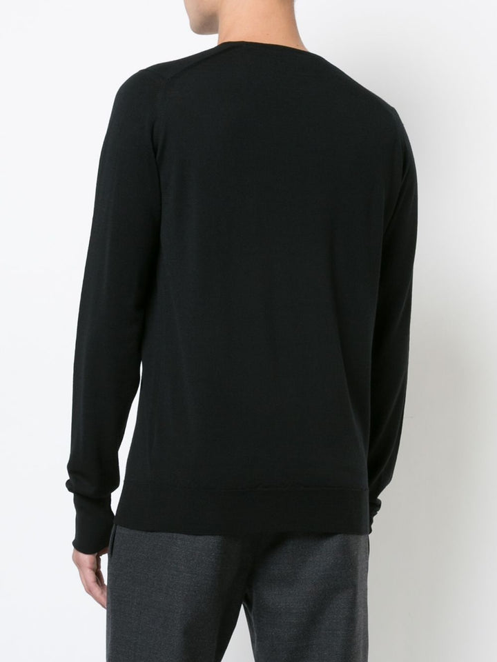John Smedley Pullover - Black | 5087356c772ea6c3002e75dcadc3af869e1dbeb1