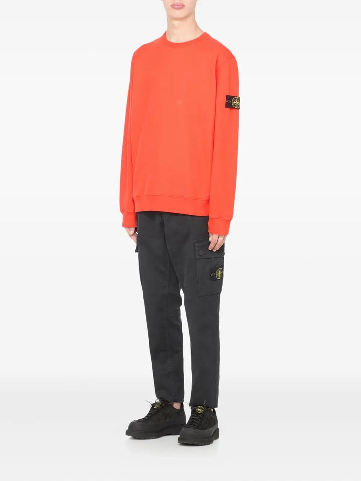 Stone Island Round neck - Red | 61552f8dfd04c19c0a395deb21d7152cdeddf4df