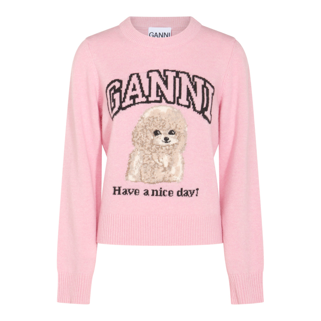 Ganni Sweaters - Light and natural | 6e931616da3fe2c279325a9052823f5fde4ad40b