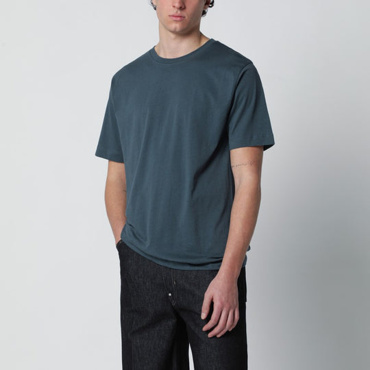 Petrol Green Cotton T-Shirt