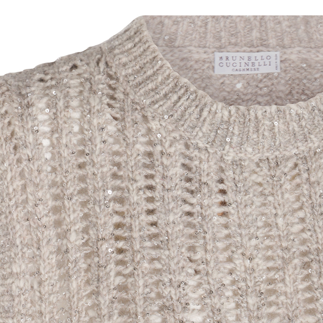 Brunello Cucinelli Sweaters - MADRE PERLA | 153c606d78d710a0a9c7ea854facdf91c616c339