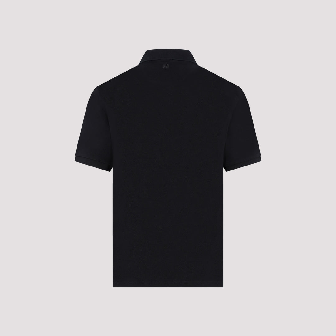 Ami Polo - Black | 1a93cf92e0e6435f1335b06e4371bed41880e1d6