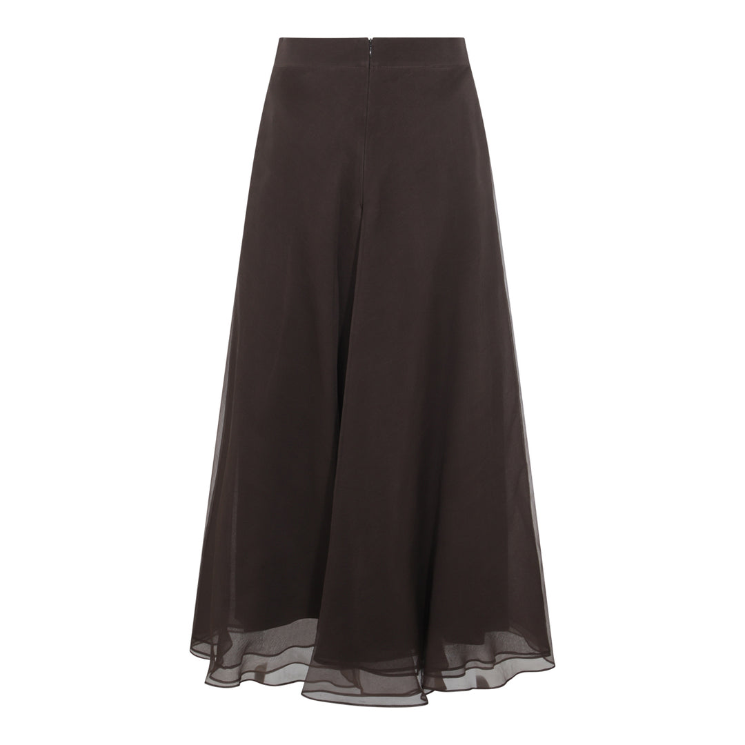 Brunello Cucinelli Skirts - DARK CHOCOLATE | 27b197571304989cac5f20f01d4a90d310533b2b