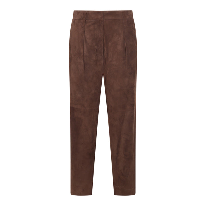 Brunello Cucinelli Trousers - Brown | c09b2a9eccf9590c9173b4fc12f4f8639ded542d