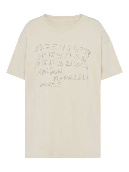 Numerical Cotton T-Shirt