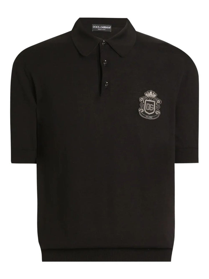 Dolce & Gabbana Polo - Black | 77c076045980a7e4b7aa5b44bcc9570c7c5a2e30