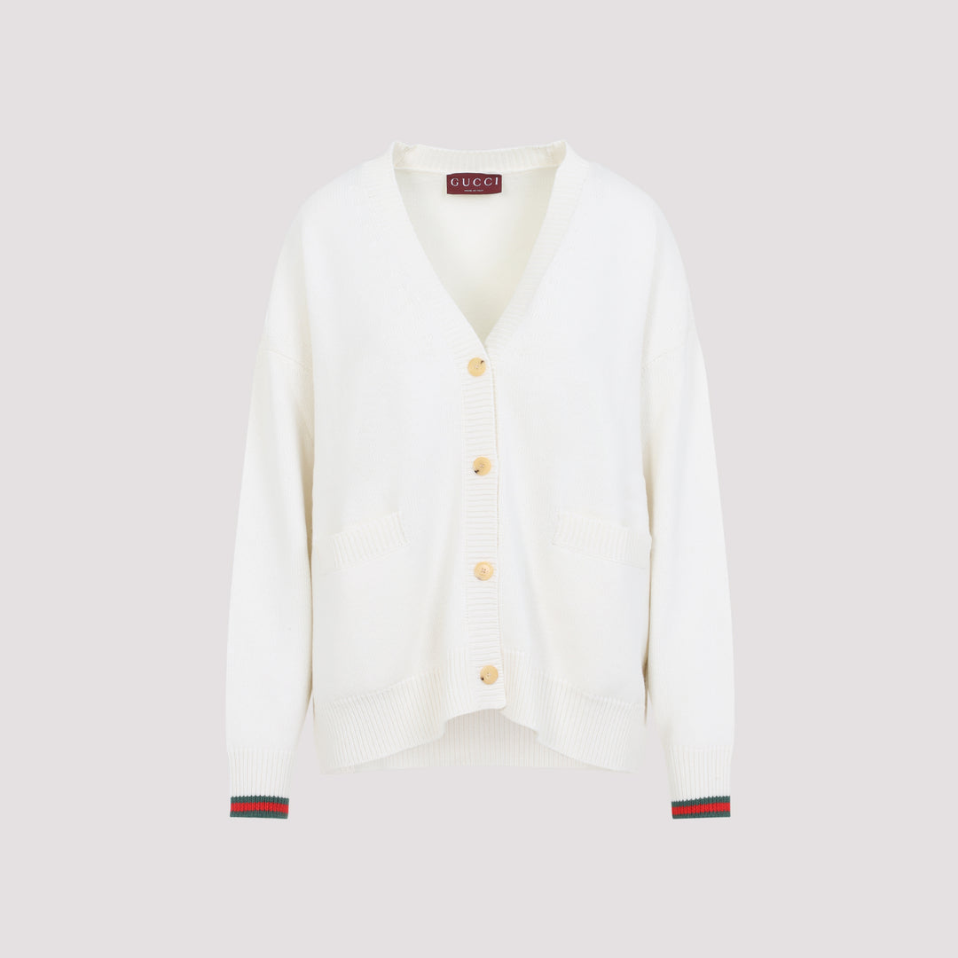 Gucci Cardigan - White | cabcd82089038dbe77d693b531061d79240d41cc
