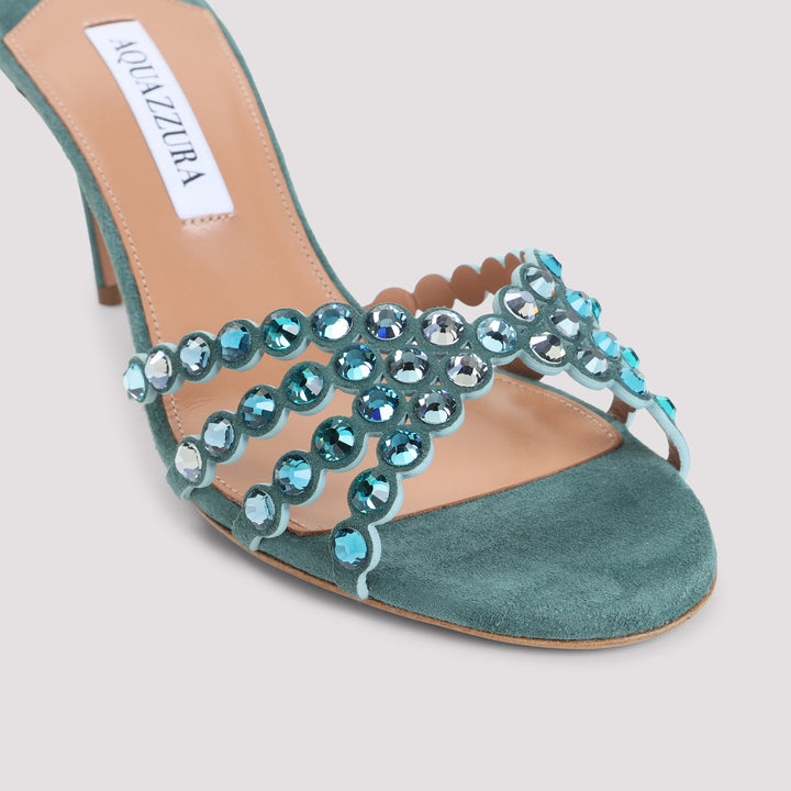 Aquazzura Mules - Blue | ccbb605dd3cce381d75b2df23d563e4af488500d