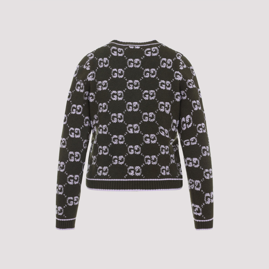 Gucci Cardigan - Green | 1d2dfcdcd52bb281cb9237ef19602489a88b4cb8